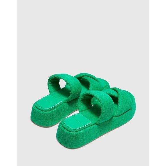 Cherrichella Lola Slides Green Size 38 BNWOB - Picture 9 of 9